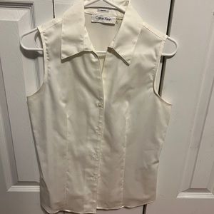 Calvin Klein button up blouse